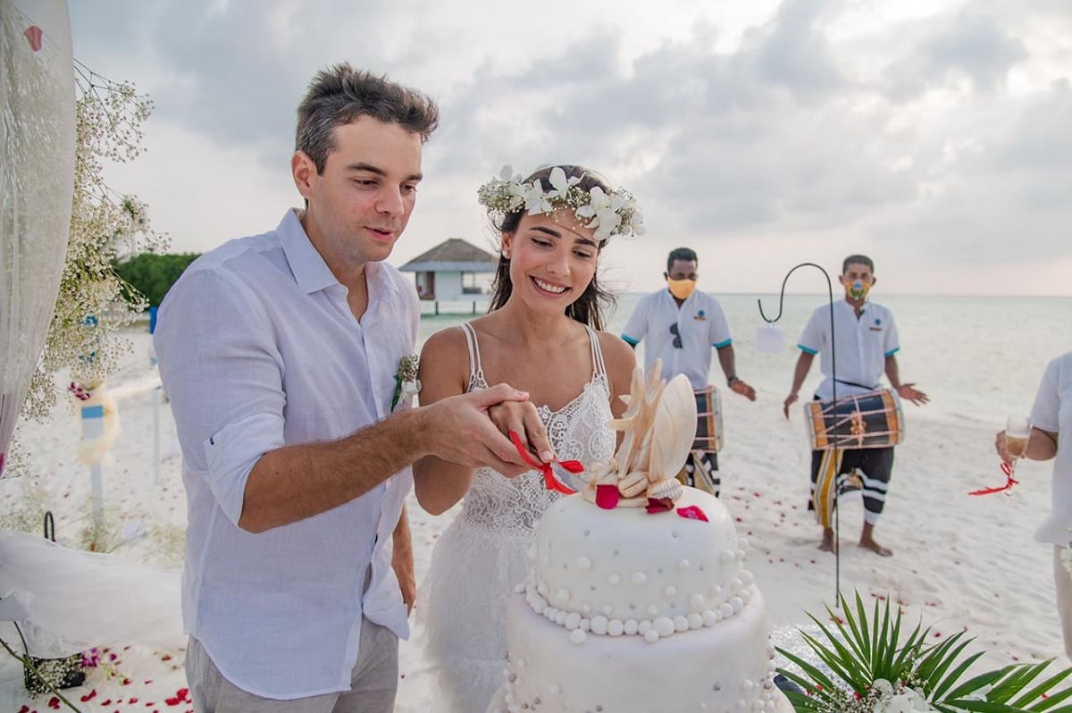 Casamento nas Ilhas Maldivas Ilana e Pedro