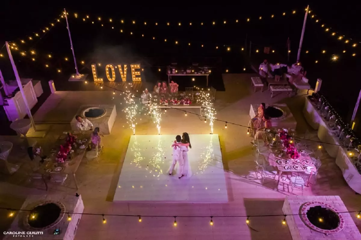 Destination Wedding no Caribe em Cancún Emanuele e Jonathan