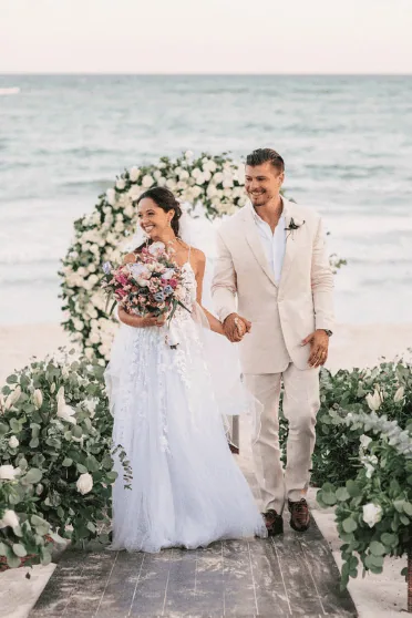 Bruna e Marc, casamento em Riviera Maya