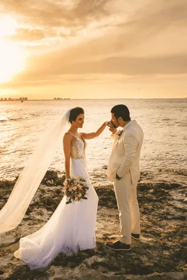 Emanuele e Jonathan, casamento em Cancún