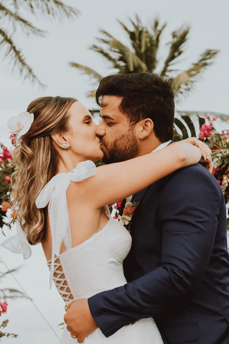 Gabrielle e Gabriel, casamento em Bahia