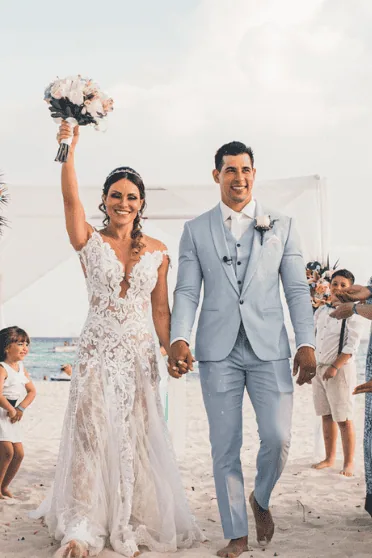 Giselle e Guilherme, casamento em Playa del Carmen