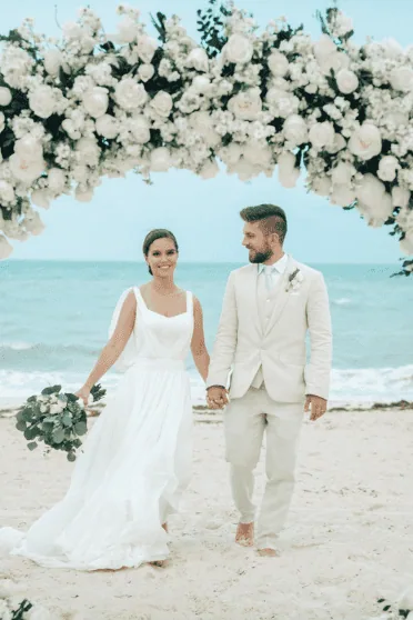 Graciele e Jonatan, casamento em Cancún