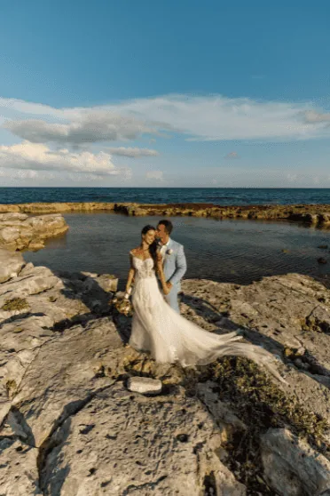 Jessica e Cassio, casamento em Riviera Maya