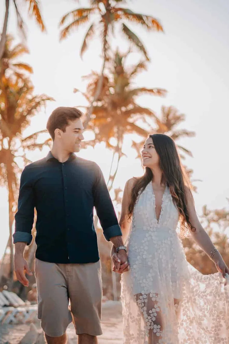 Laryssa e Kalil, casamento em La Romana