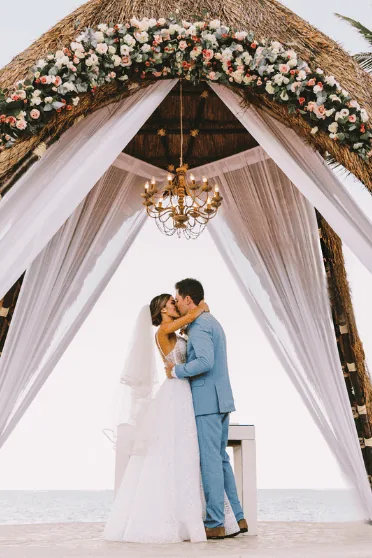Letícia e Rodrigo, casamento em Cancún