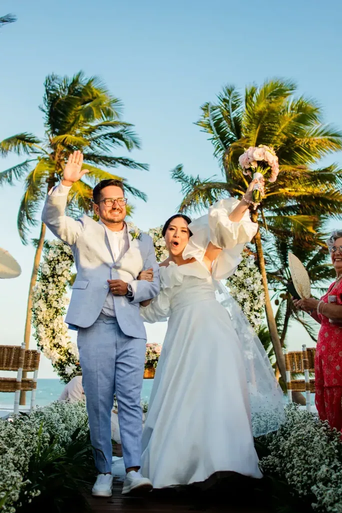 Nathália e Felipe, casamento em Bahia