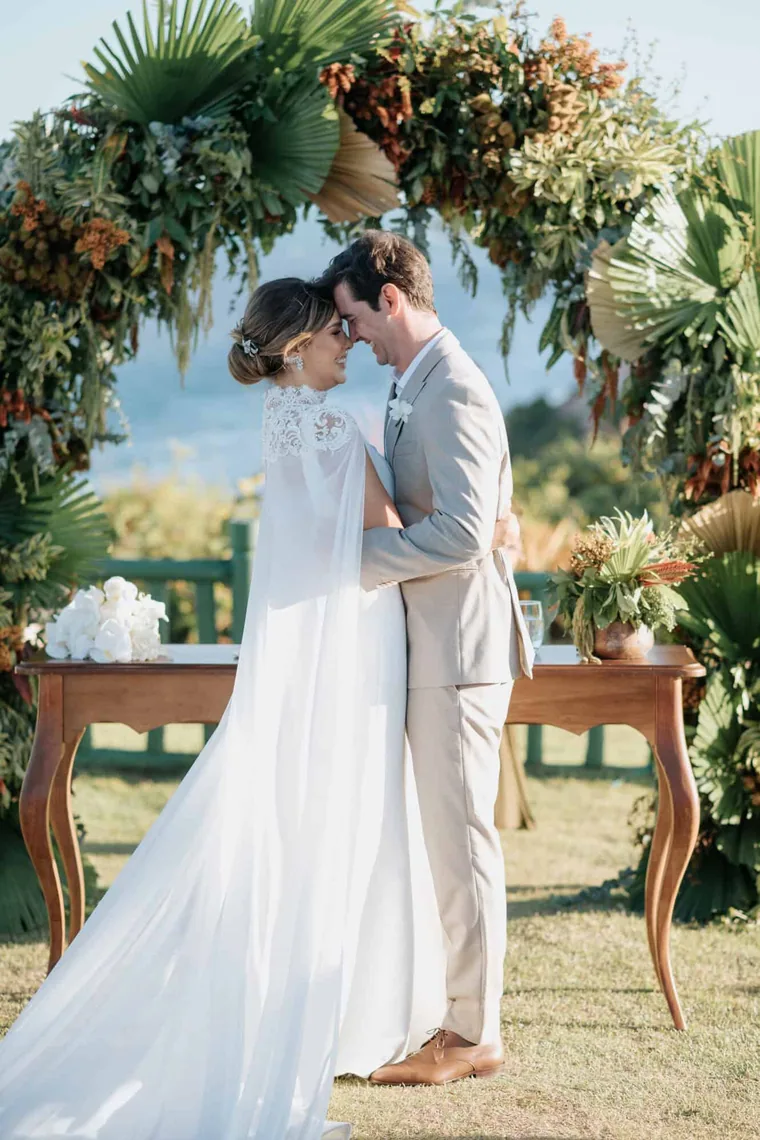 Pati Bianco e André, casamento em Bahia