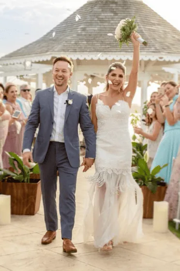 Tammy e Leandro, casamento em Jamaica